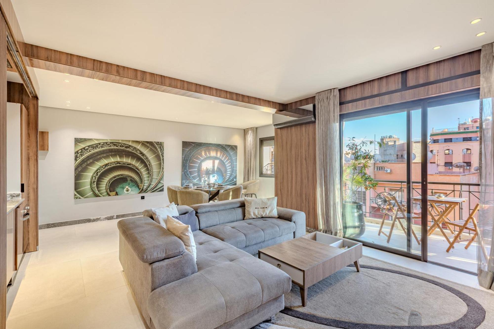 Appartement New! Moderne Cosy Au Coeur Gueliz Marrakesh