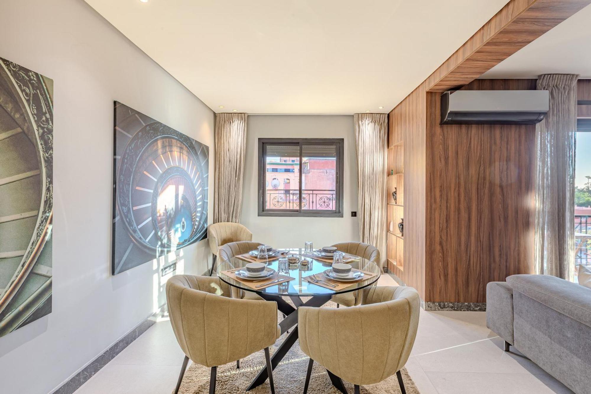 Appartement New! Moderne Cosy Au Coeur Gueliz Marrakesh
